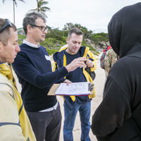 11378 Home Aff Mock Oil Spill Js 018 (1) - Oil spill response course held in Bermuda
