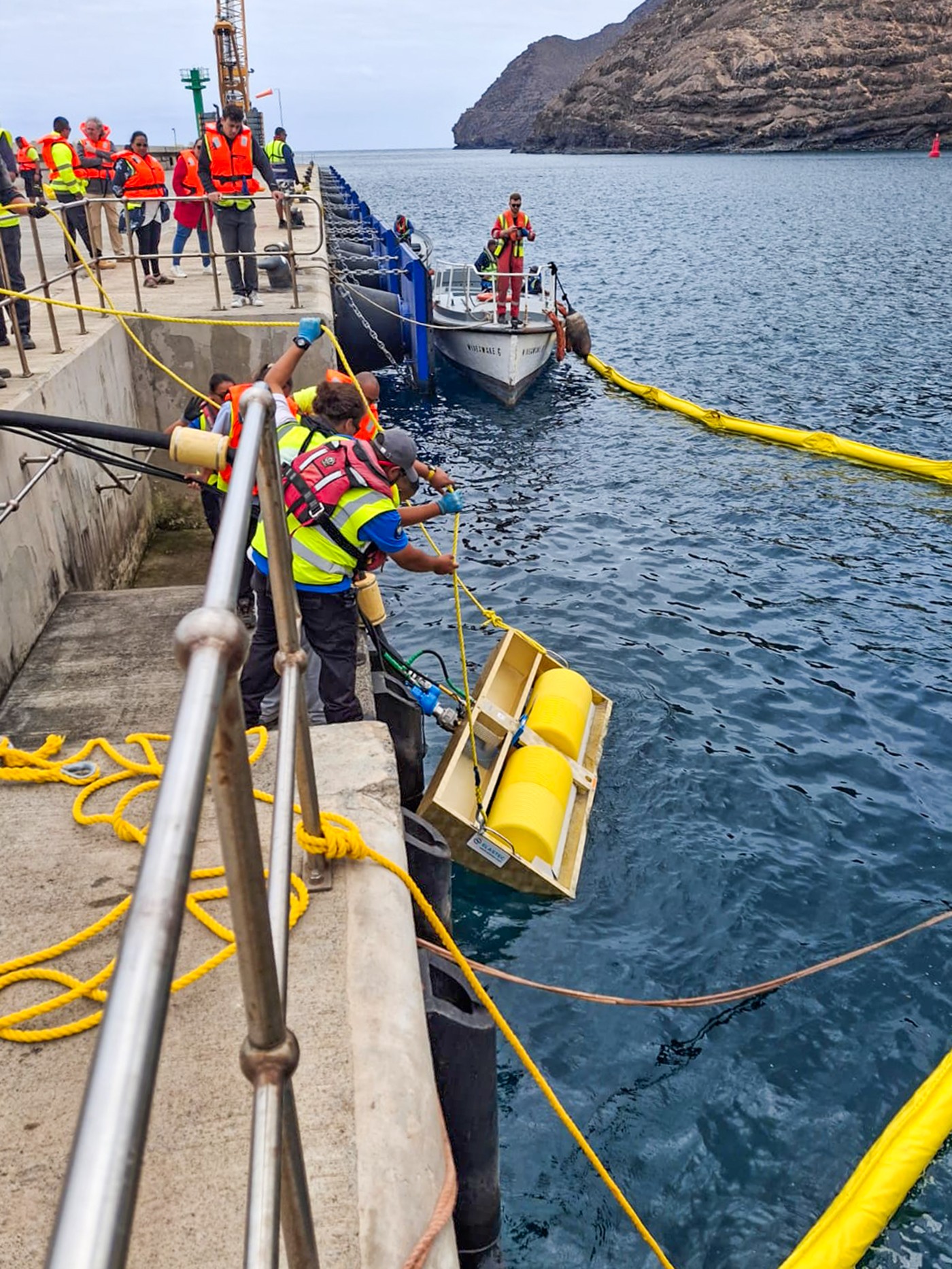 Thumbnail SHG4 - Overseas support for St Helena’s pollution preparedness training