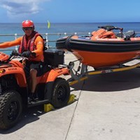 Rescue Quad 1 - New search and rescue asset comes into service in Ascension Islands